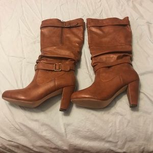 Brown boots